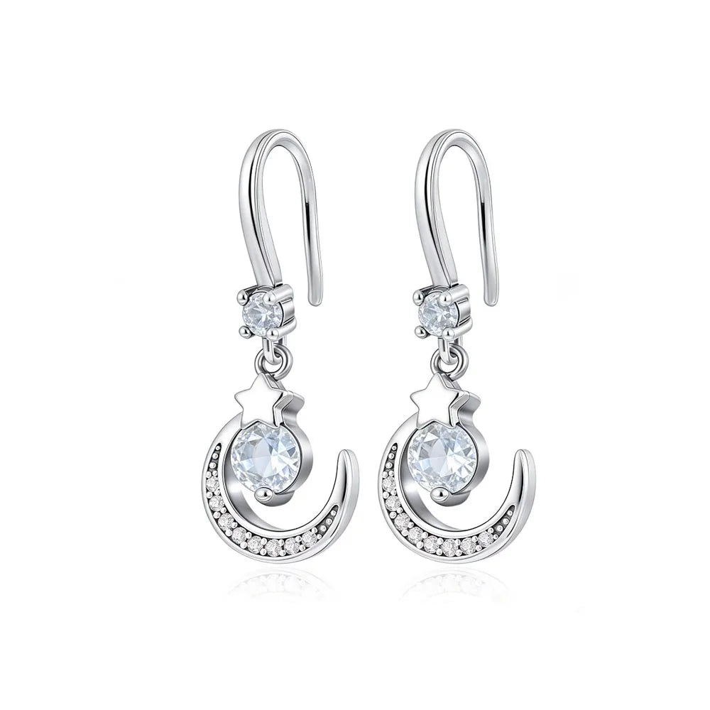 2026 New 925 Silver Elephant Cherry Blossom Butterfly Heart Earrings | Fine Jewelry for Women