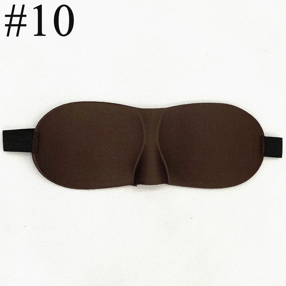 3D Contoured Sleep Eye Mask | Light Blocking Blindfold for Deep Sleep
