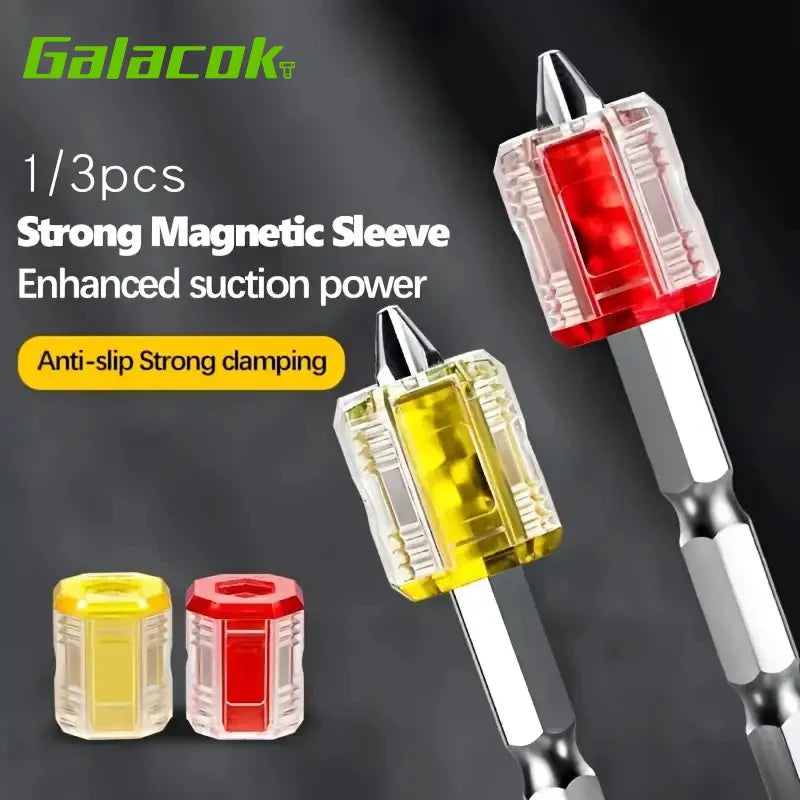 Magnetizer and Demagnetizer for Screwdriver Bits | 1/4 Inch Magnetic Tool Set