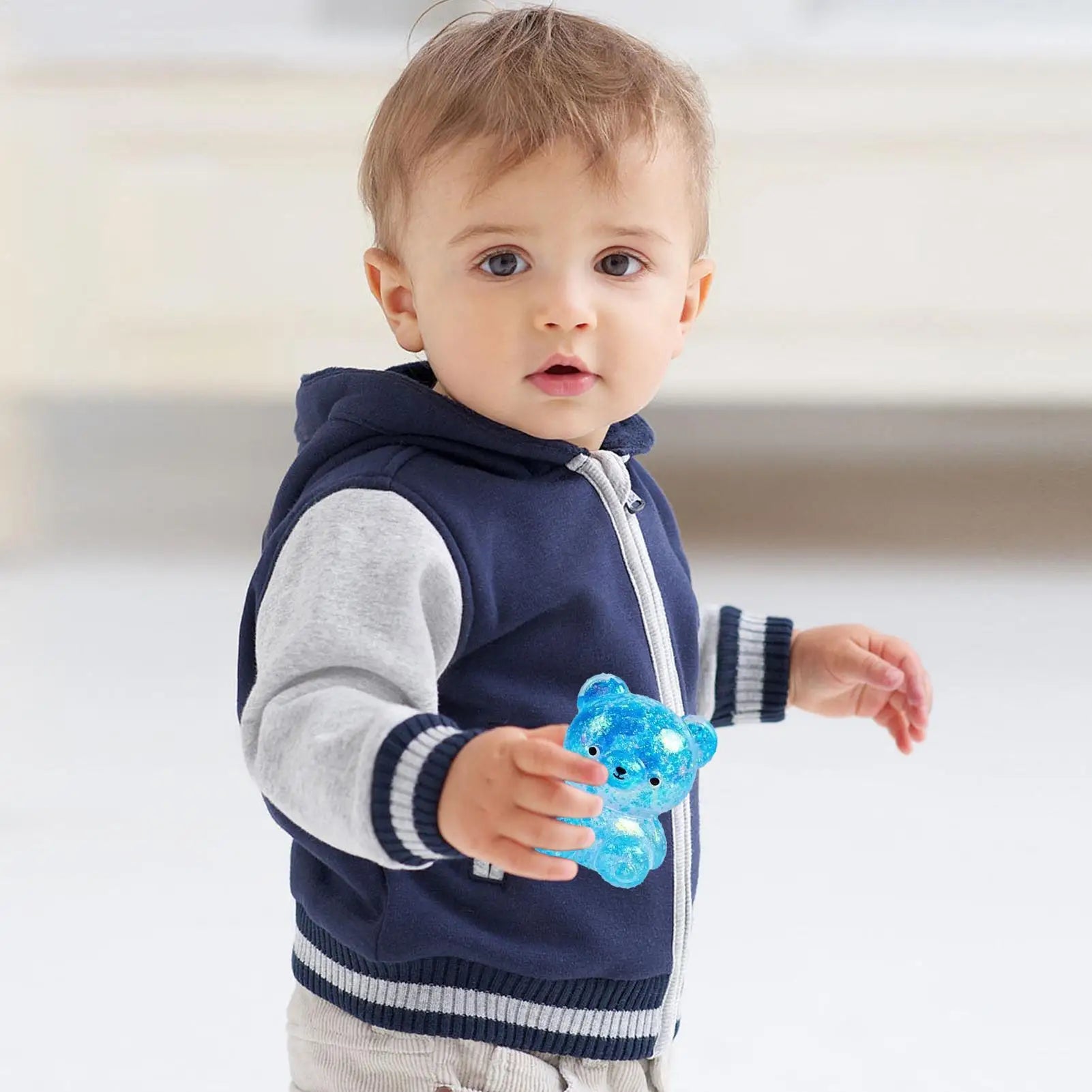 Slow Rising Fidget Bear Toy | Cute Squeeze Animal Stress Relief Gift