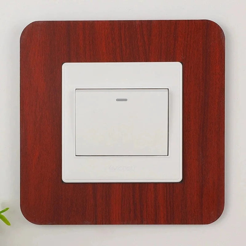 1pc Switch Protective Cover Outlet Wall Sticker Simple Anti-Dirty Buckle Type | Home Decor
