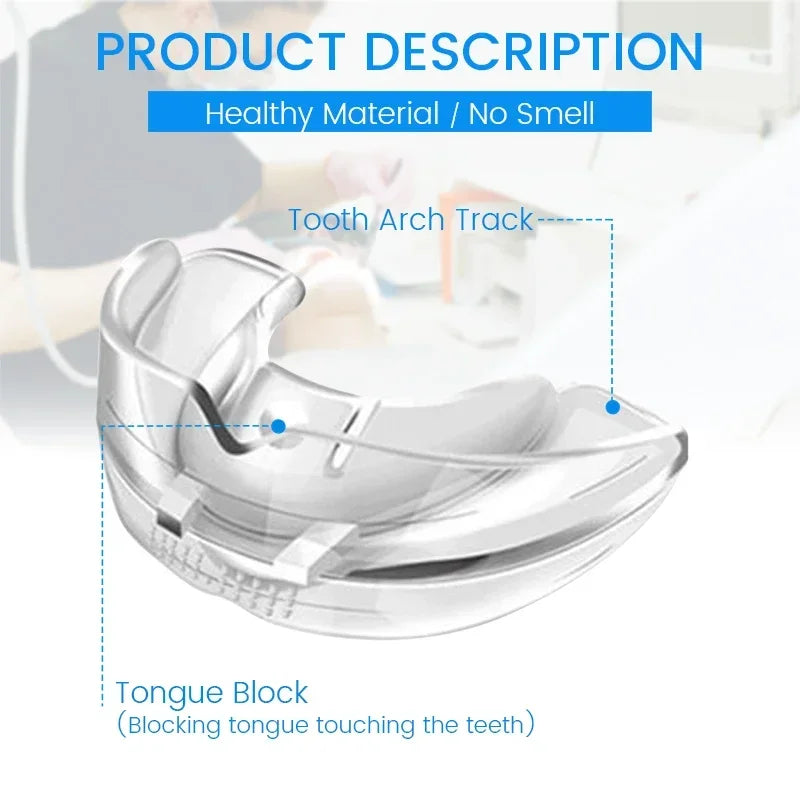 3 Stages Dental Orthodontic Braces Teeth Retainer | Anti Snoring Mouth Guard for Bruxism