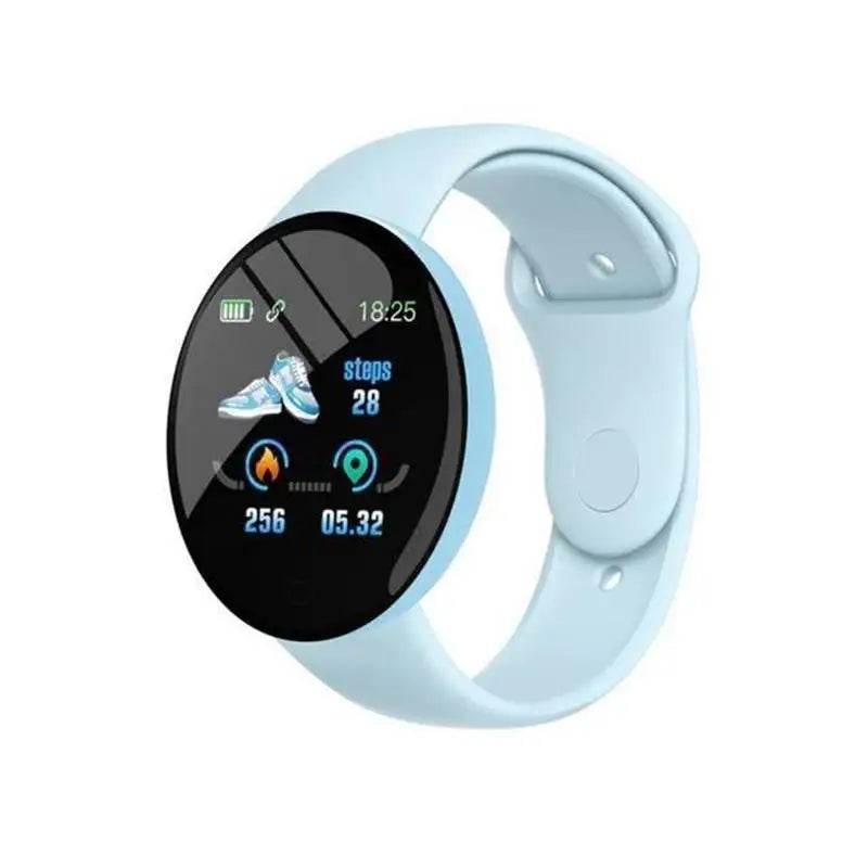 D18 Smartwatch | Kids Fitness Tracker with Color Screen and Call Reminder