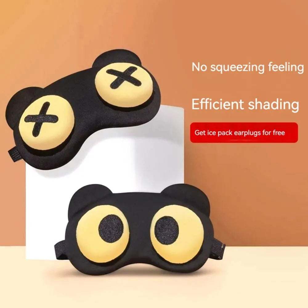 Cute Sleep Eye Mask for Kids and Students | Light Blocking Sleep Aid