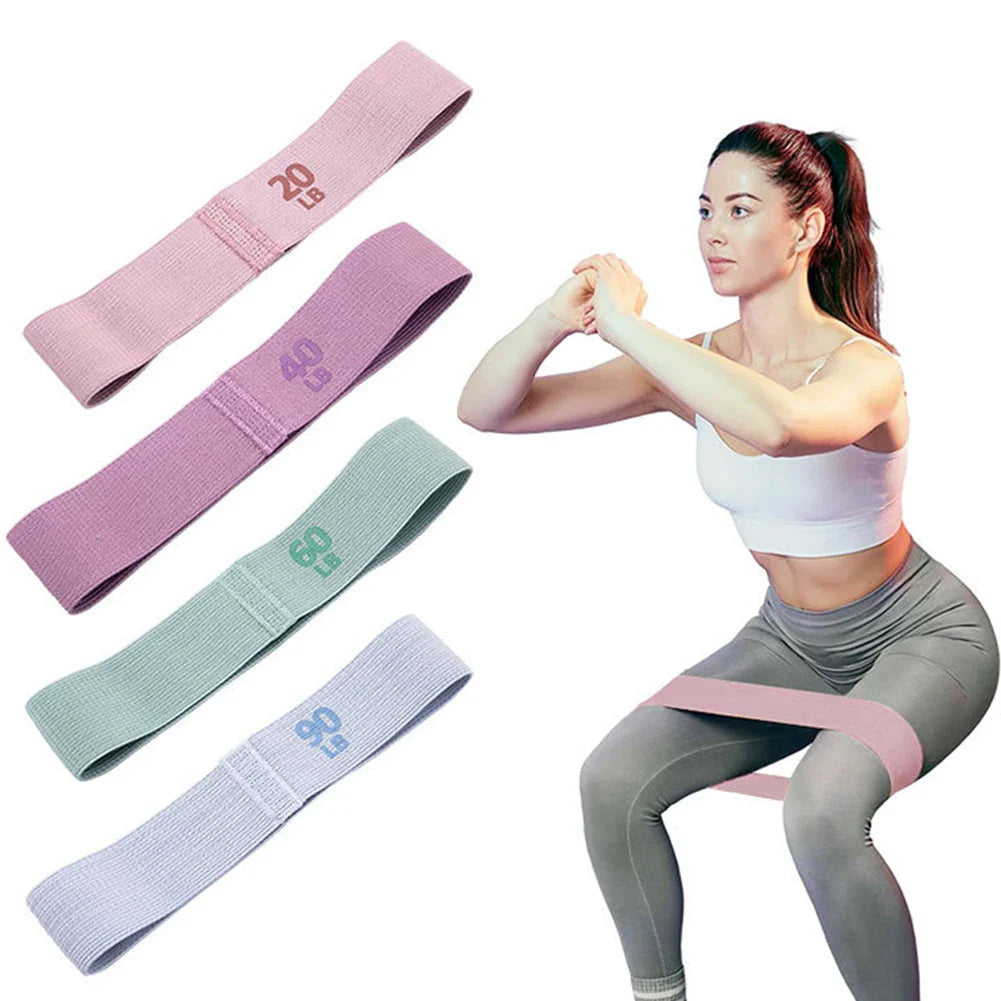 Resistance Booty Bands | Anti-Slip Glute Thigh Elastic Bands for Pilates and Yoga