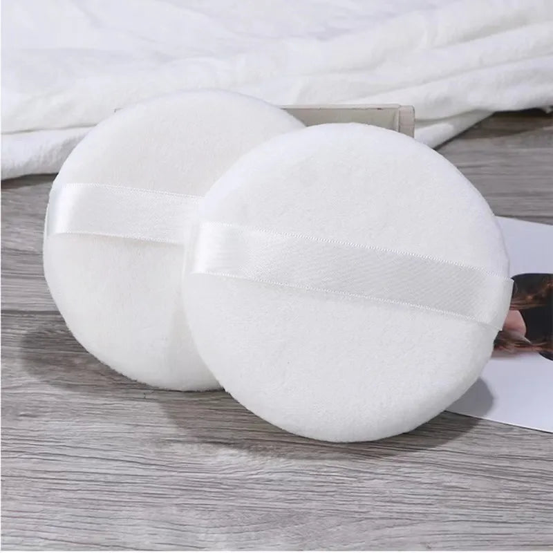 Extra Large Jumbo Body Powder Puff | Smooth Cosmetic Sponge for Loose Mineral Makeup
