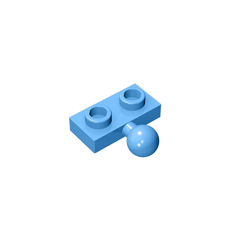 Plate, Modified 1 x 2 with Tow Ball on Side | Gobricks Building Block