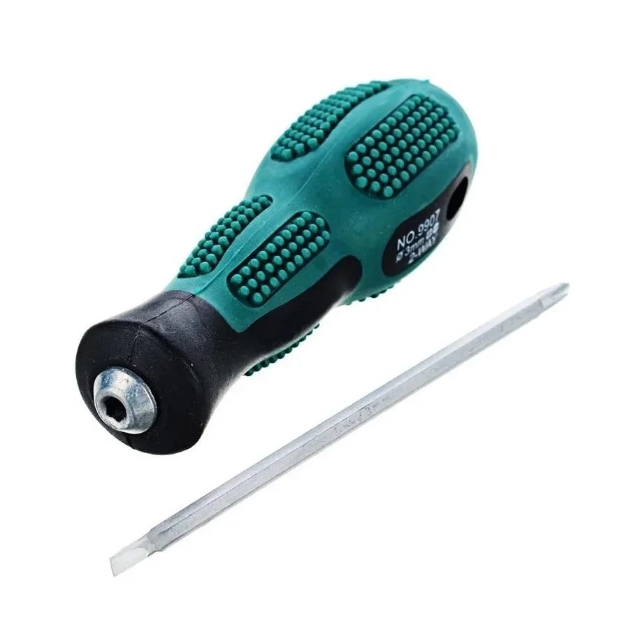 Dual-use Slotted Cross Screwdriver Handle | 3x75mm Bolt Driver