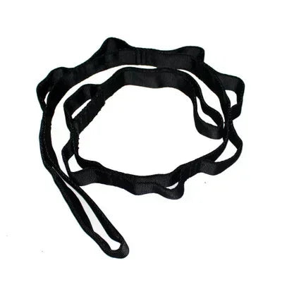 Daisy Chain Yoga Stretch Belt | Multi Loop Hanging Rope for Aerial Yoga Hammock