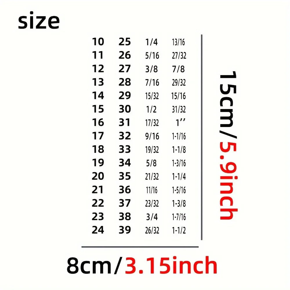 60pcs Mechanical Drive Socket Label Stickers | Quick and Easy Reminder Toolbox Decals
