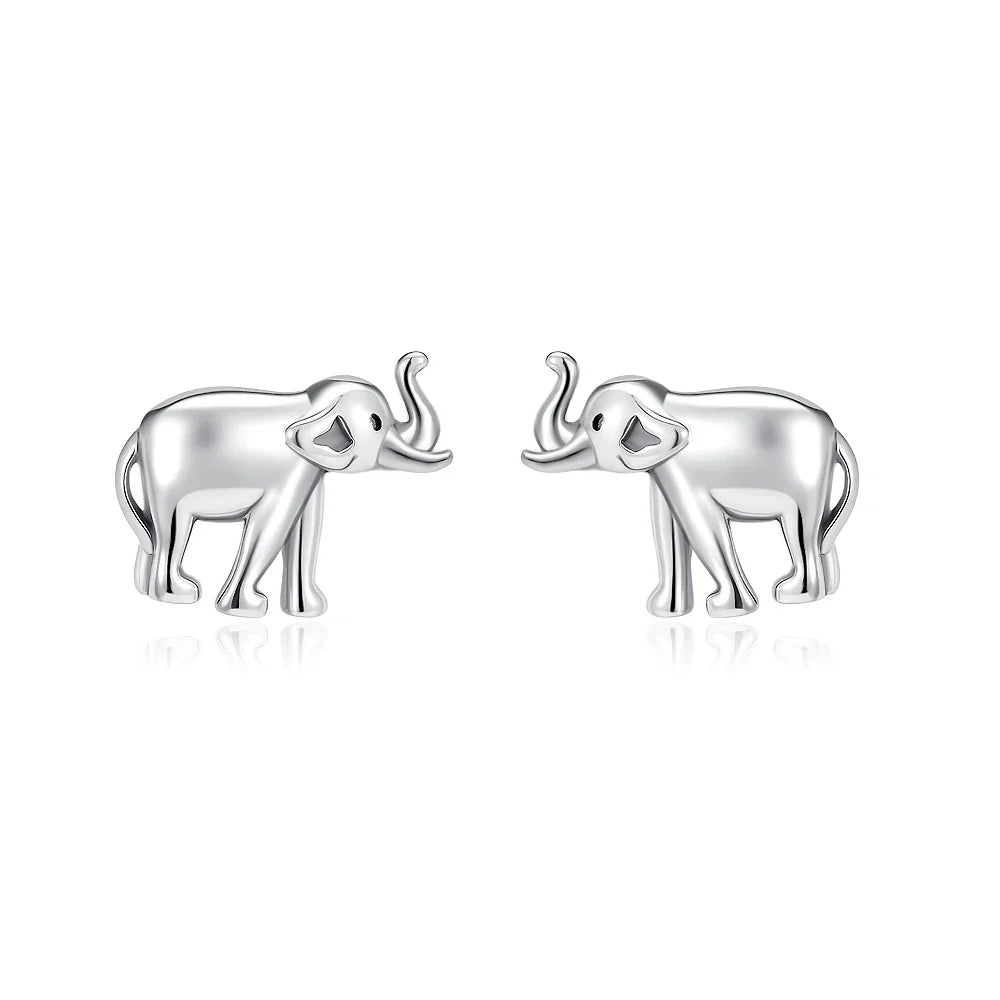 925 Silver Heart Butterfly Zircon Stud Earrings | Elegant Charm Jewelry Gift