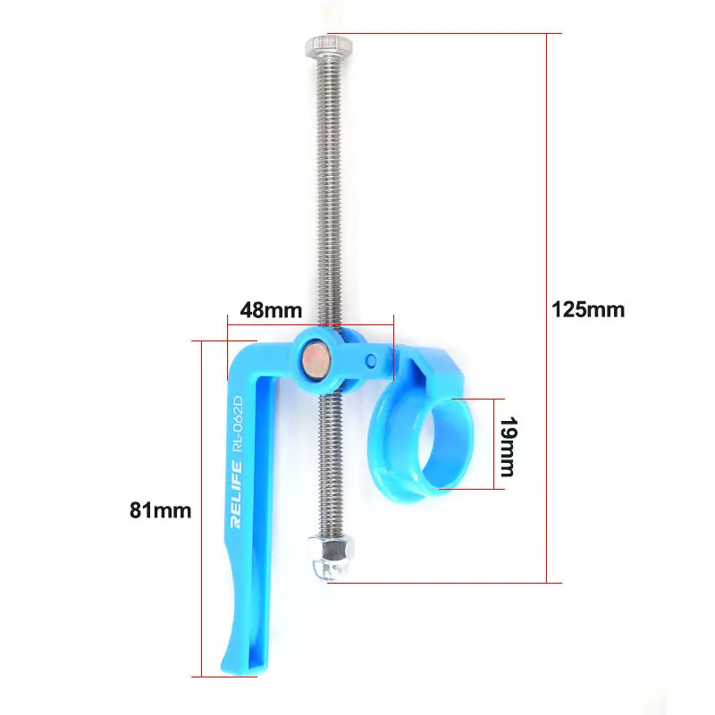 RELIFE 5CC~10CC Manual Rosin Flux Barrel Extruder | Labor-Saving Glue Gun for Syringe
