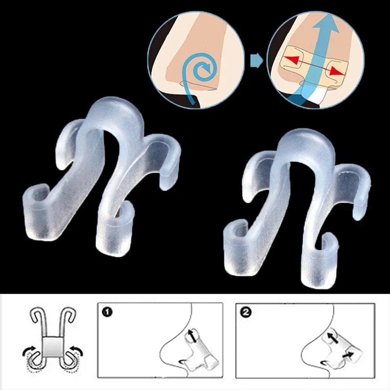 Anti Snore Nose Clip | Gentle Sleep Aid for Quiet Nights