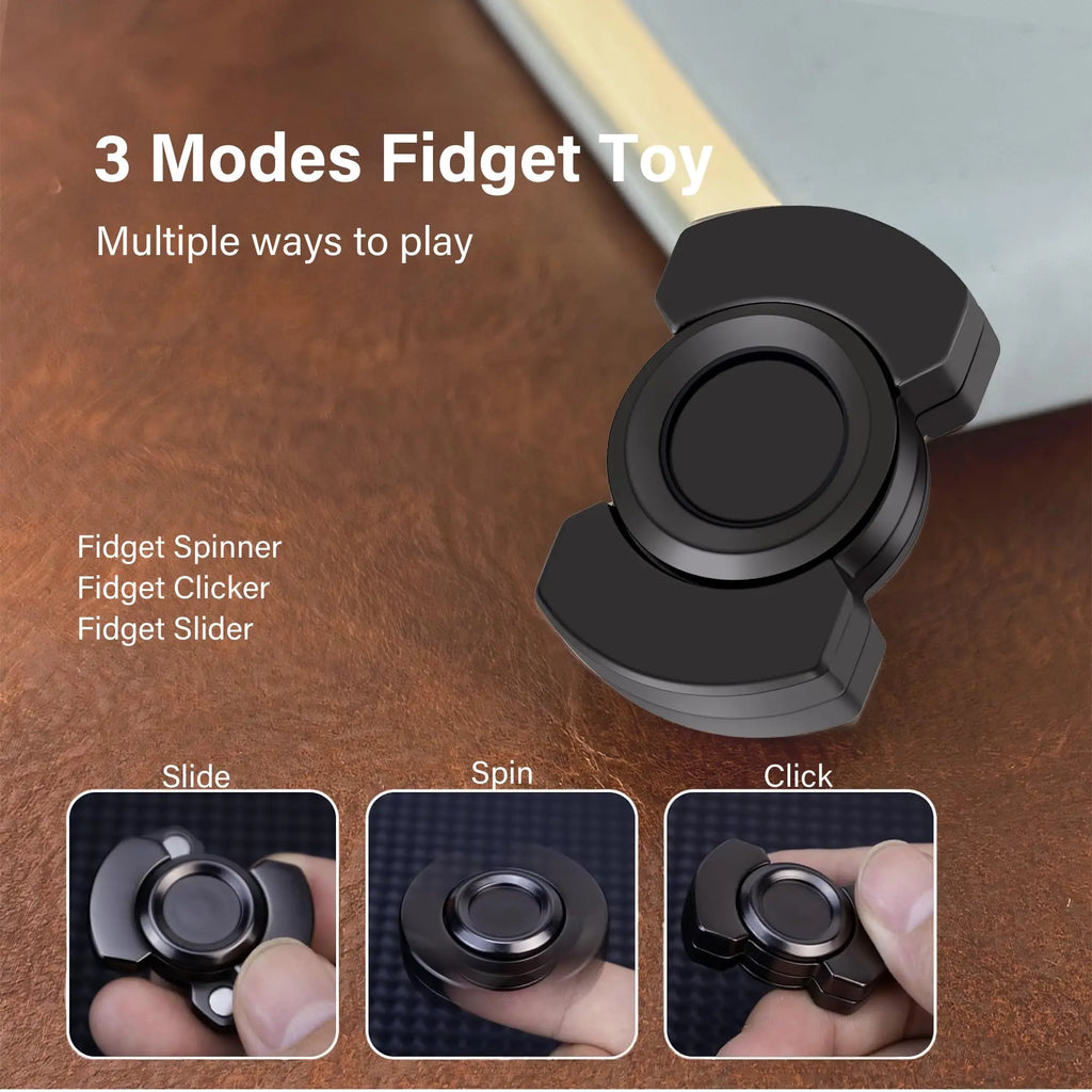 Magnetic Slider Fidget Spinner | Stress Relief EDC Toy