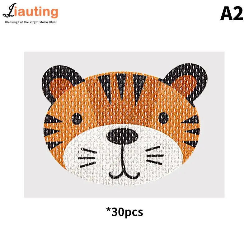Children Cartoon Night Sleep Mouth Tape | Anti-Snoring Stickers for Nasal Breathing