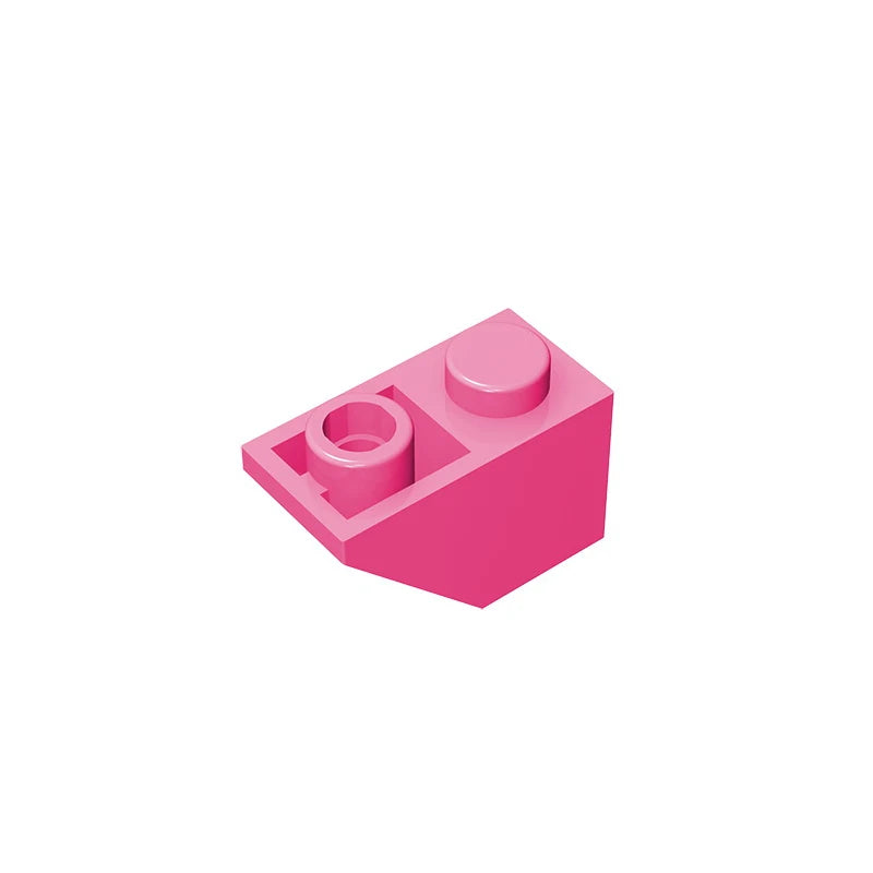 Gobricks GDS-597 Slope, Inverted 45 2x1 | Compatible Building Block for DIY