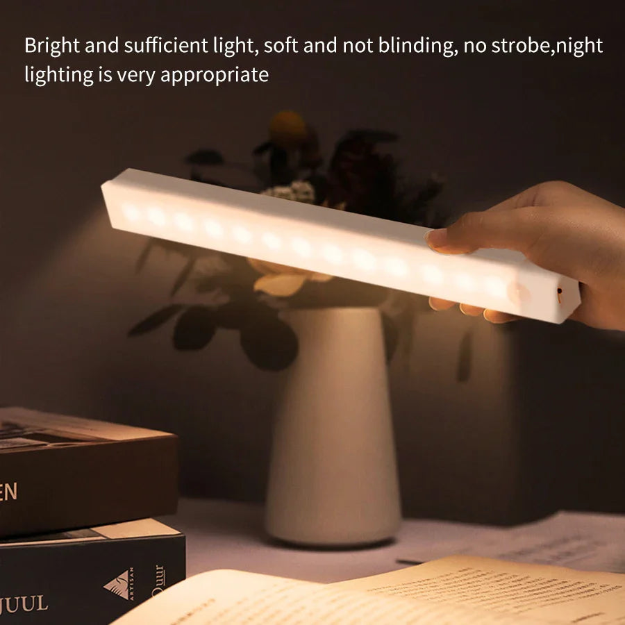 Rechargeable Motion Sensor LED Cabinet Light | Wireless Night Light for Kitchen, Staircase, Closet