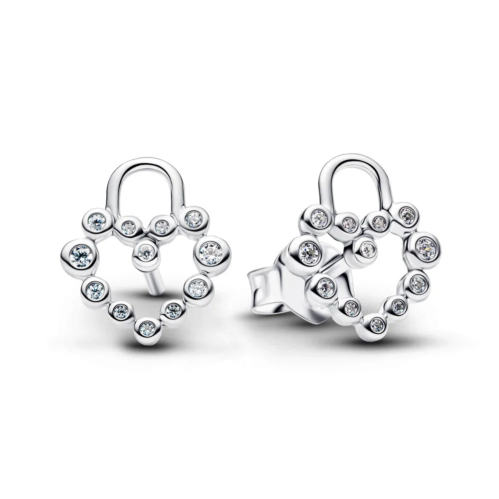 2026 New 925 Silver Elephant Cherry Blossom Butterfly Heart Earrings | Fine Jewelry for Women
