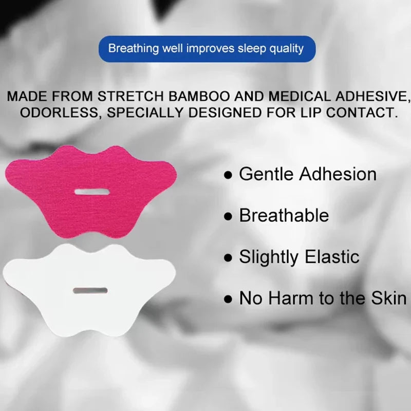 30 Pack Mouth Tape for Better Sleep | Gentle Nasal Breathing Tape