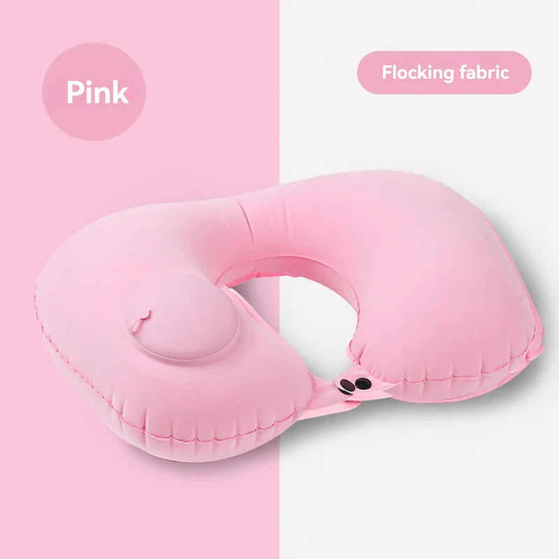 2025 New Inflatable Travel Neck Pillow | Portable U-Shaped Support Pillow