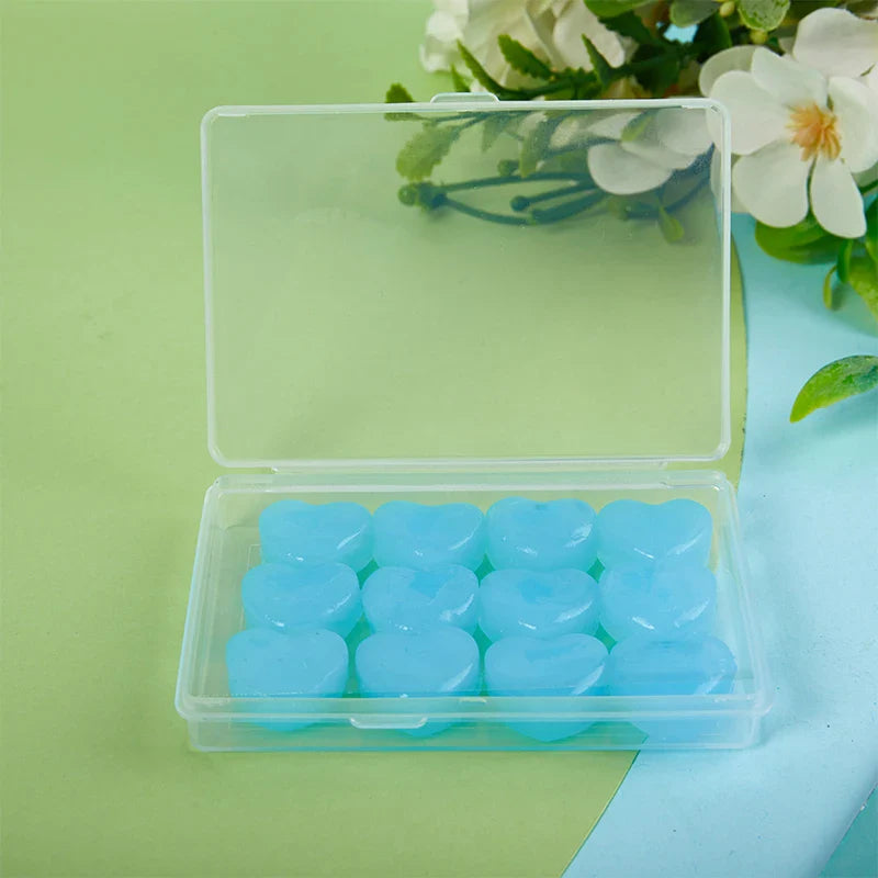 12 Pcs Silicone Ear Plugs Reusable Noise Reduction | Sleeping Protection
