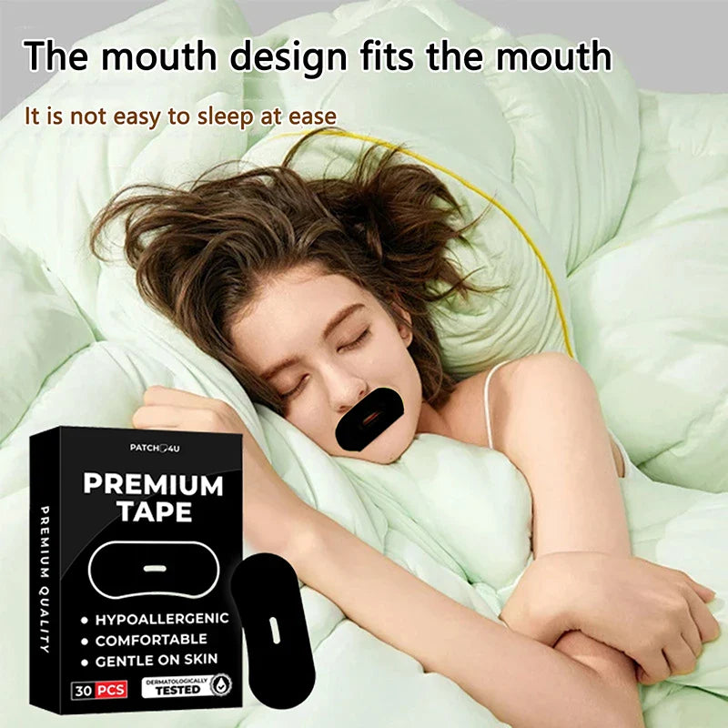 Anti Snoring Mouth Tape | 30 Pcs Sleep Aid Strips for Better Breathing