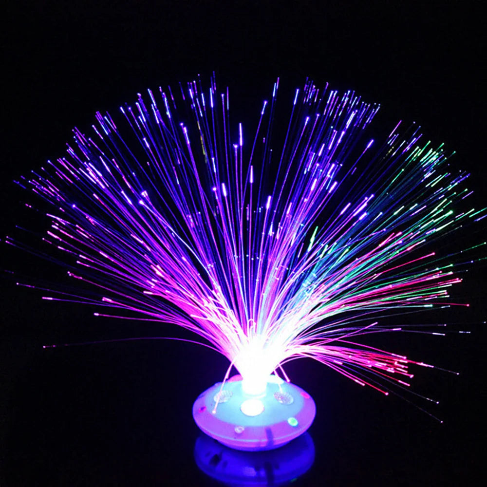LED Fiber Optic Lamp Star Sky Light | Multicolor Holiday Wedding Centerpiece Decoration