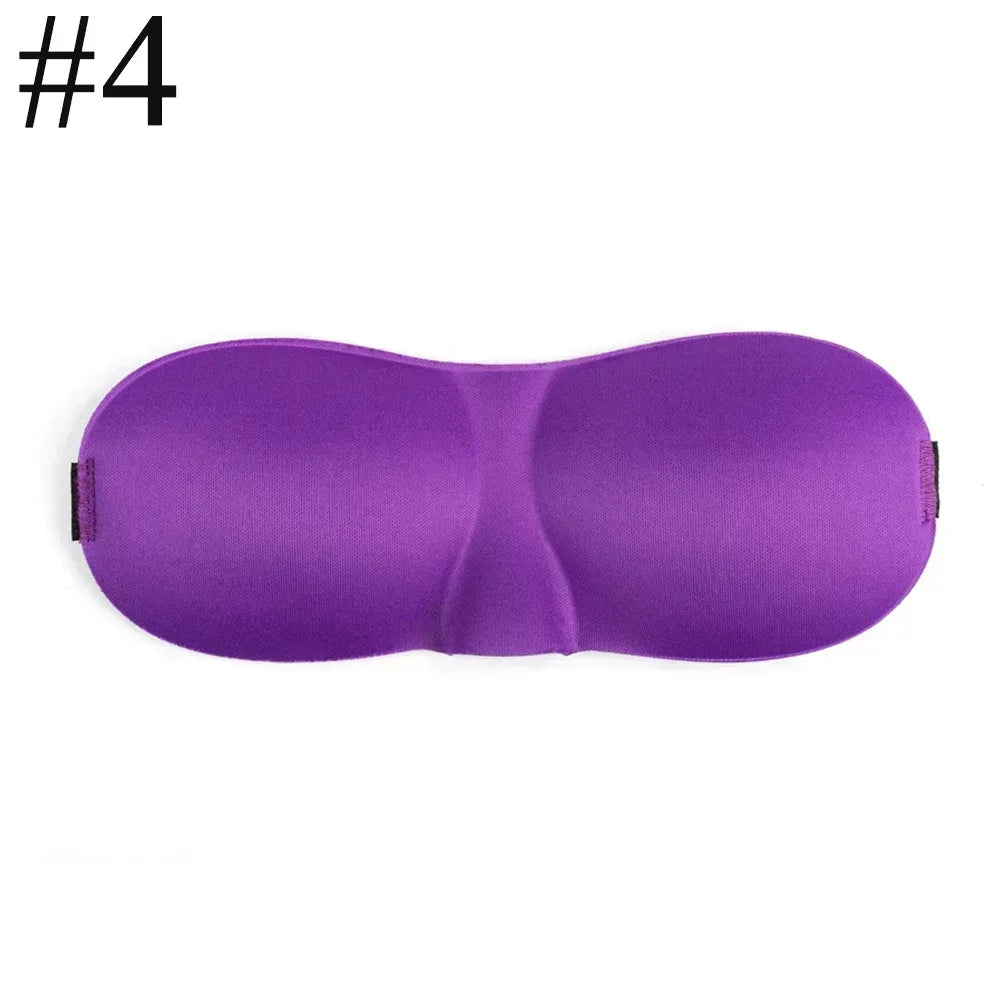 3D Contoured Sleep Mask for Men and Women | Zero Pressure Light Blocking Eye Cover