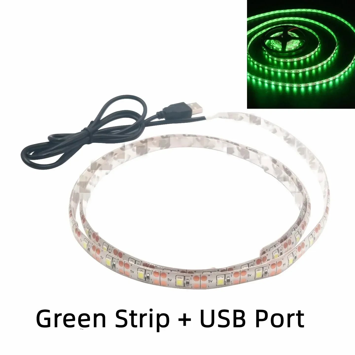 5V USB LED Strip Lights | Flexible Home TV Background Lighting