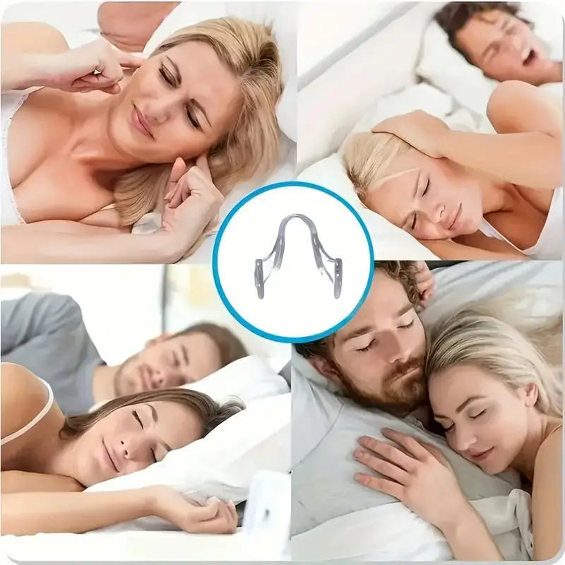 3Pcs Silicone Sleeping Nasal Dilator | Natural Anti-Snoring Aid for Better Sleep