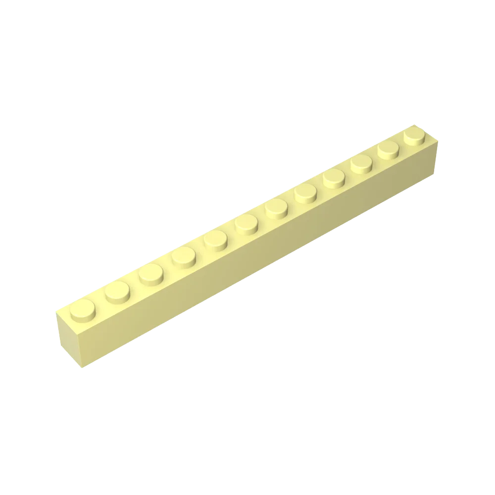 Gobricks GDS-538 Brick 1 x 12 | Compatible Building Block Pieces for DIY Construction