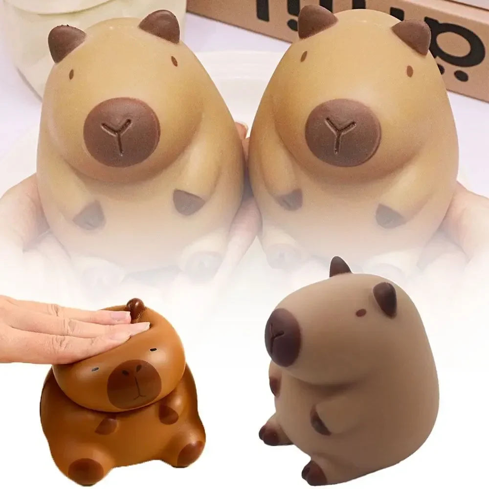 Kawaii Capybara Squeeze Toy | Slow Rebound Stress Relief Decompression Toy
