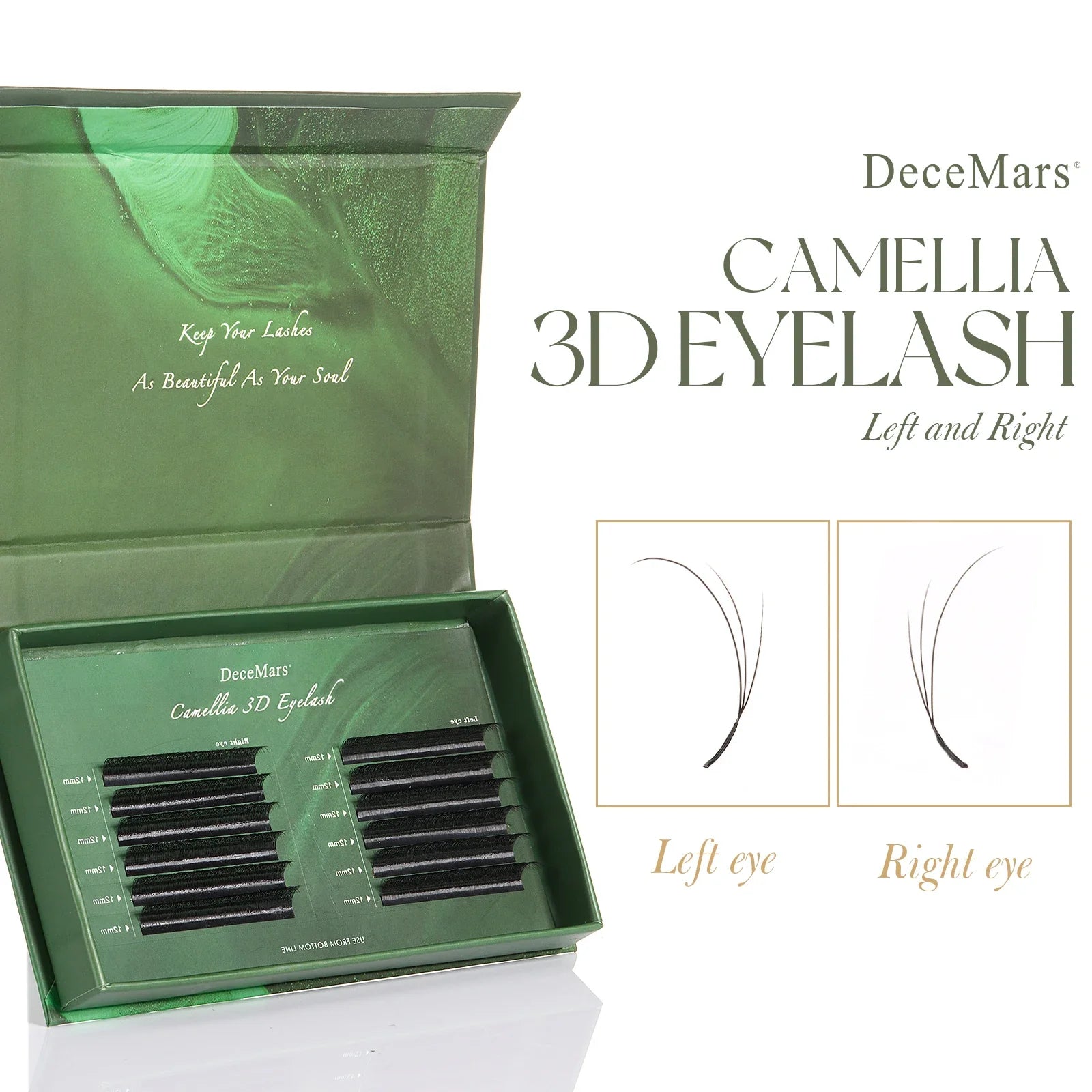 DeceMars Camellia YY Eyelash Extensions | 3D to 6D Flying Eyelash Kit