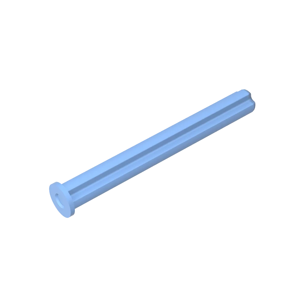 Gobricks GDS-908 Plate 2 x 4 Technical, Axle 5 with Stop | Building Block for MOC and DIY