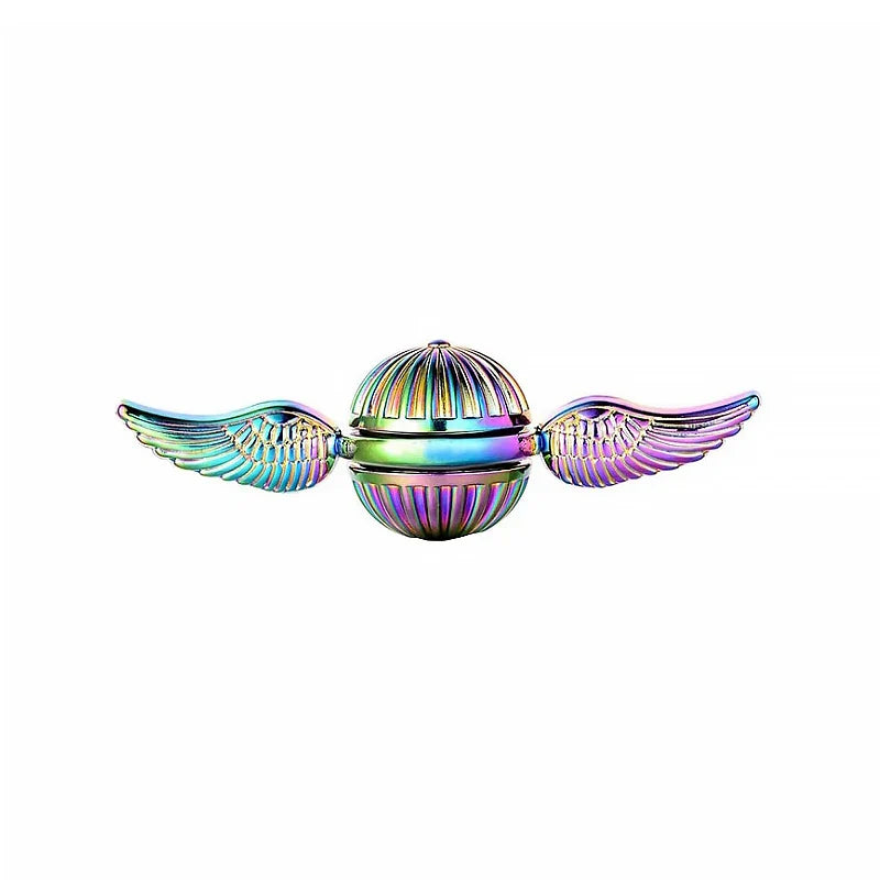 Fingertip Spinning Gyroscope Fidget Spinner | Metal Anti Stress Desk Toy for Adults and Kids