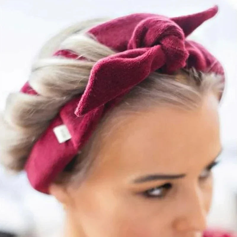 Heatless Curling Rod Headband | No Heat Hair Curler for Sleeping Curls