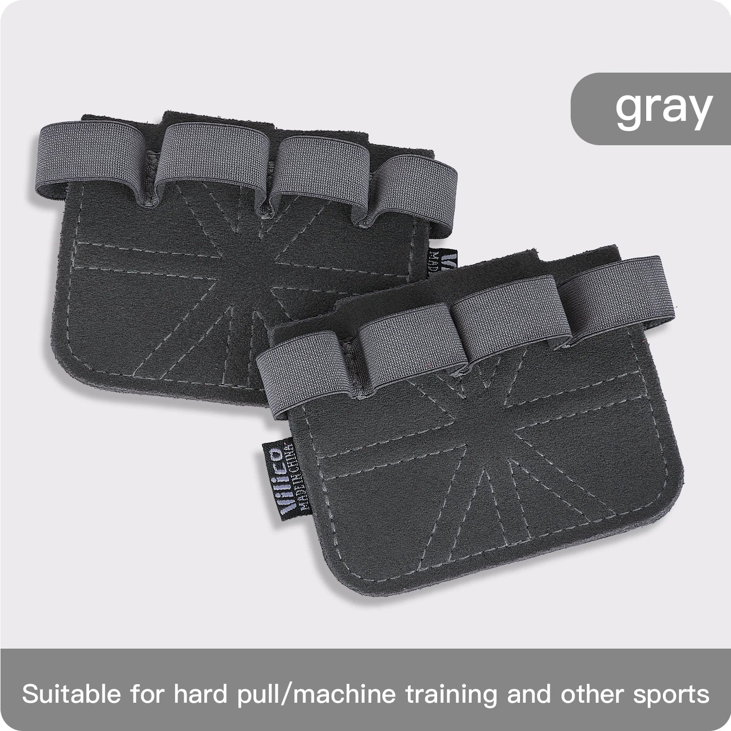 Leather Weight Lifting Training Gloves | Palm Protection for Gym Workouts