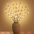 20 LED Christmas Willow Branch Lights | Battery Operated Vase Filler Fairy Lights for Holiday Decor