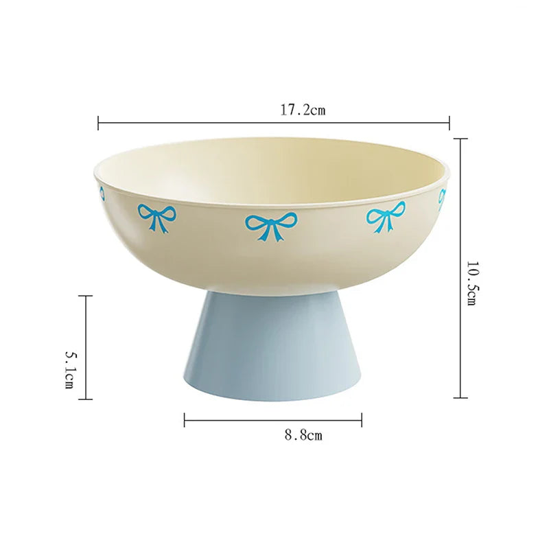 High-End Fruit Drain Tray | Decorative Dried Fruit Plate for Living Room