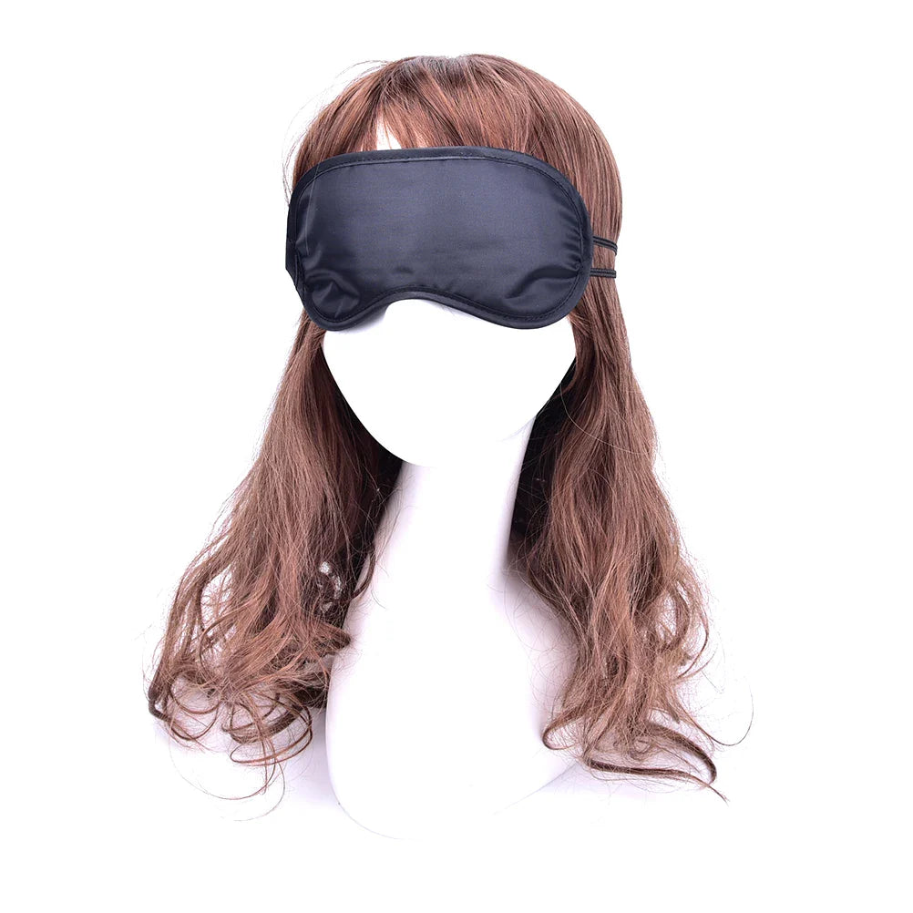 Sleep Eye Mask for Travel | 10 Pack Blackout Blindfold Set