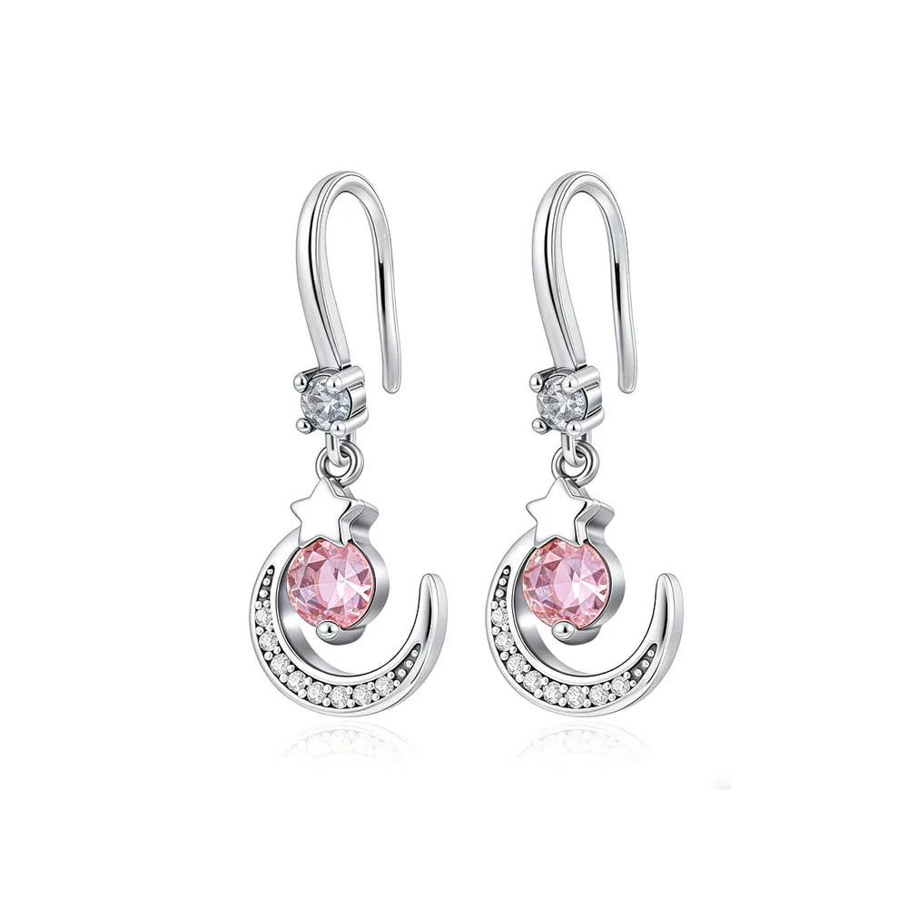 2026 New 925 Silver Elephant Cherry Blossom Butterfly Heart Earrings | Fine Jewelry for Women