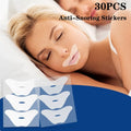 30Pcs Anti-Snoring Mouth Strips for Night Sleep | Lip Nose Breathing Aid