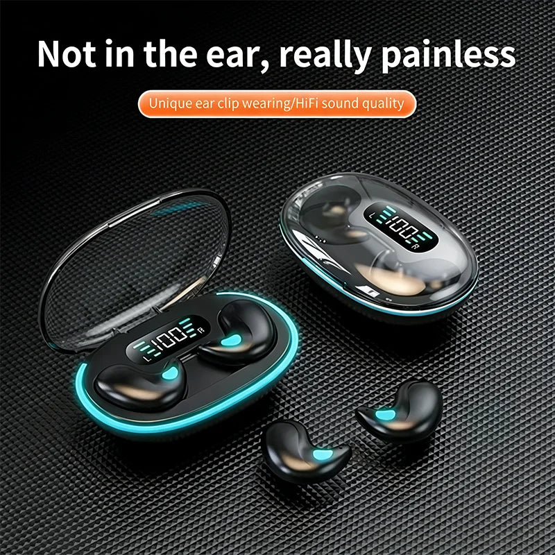 2026 Wireless Bluetooth Earbuds | Noise Cancelling Sport Headphones for Sleep, Gaming and Work