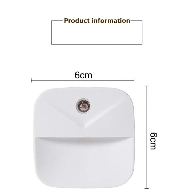 Smart Sensor LED Night Light for Kids and Bedrooms | Auto-On Plug-in Night Light