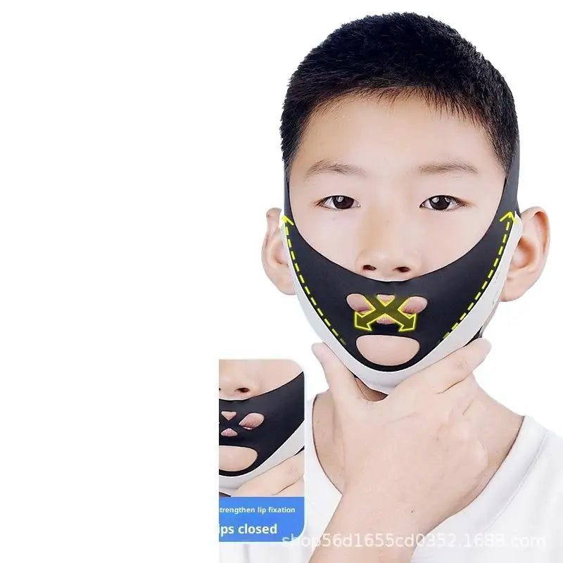 Mouth Breathing Correction Belt | Anti Snoring Chin Strap for Kids and Adults