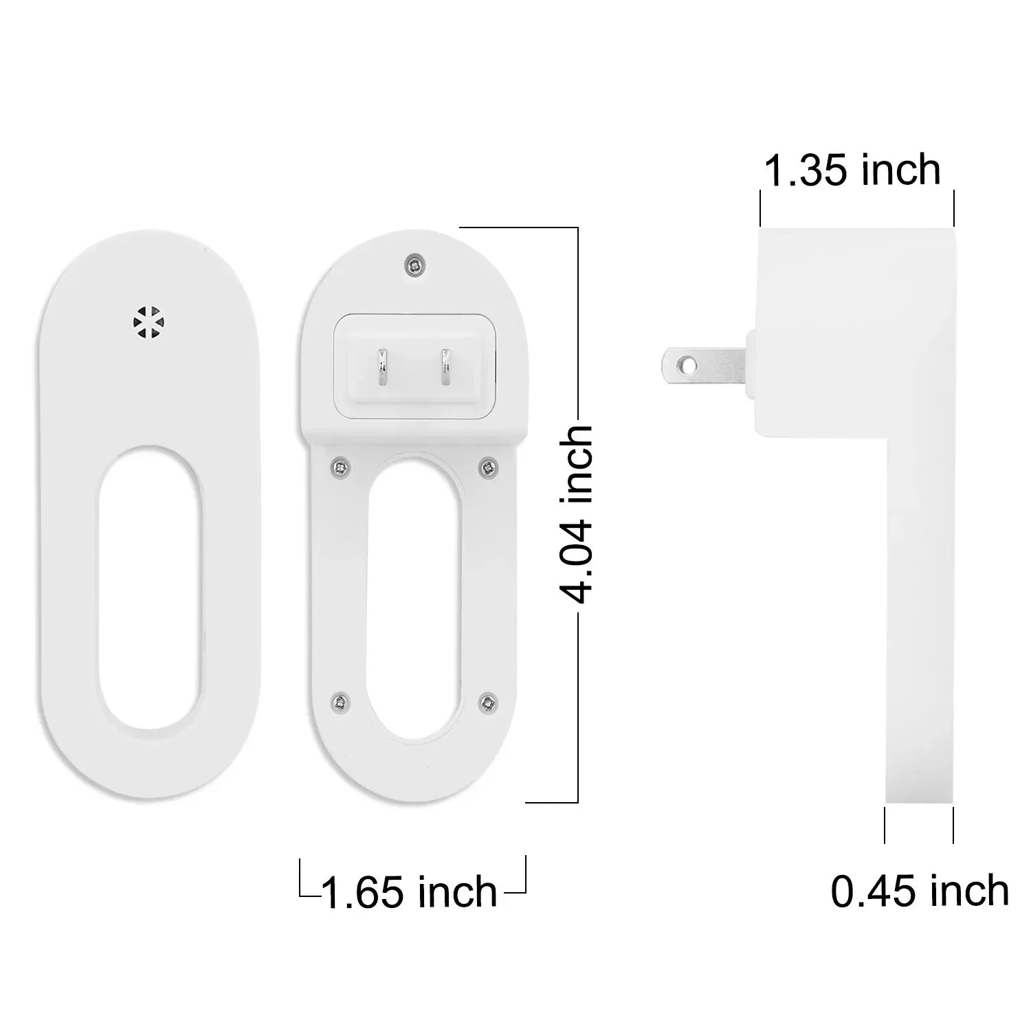 LED Plug Night Light with Twilight Sensor | Energy Saving Wall Socket Lamp for Kids Room