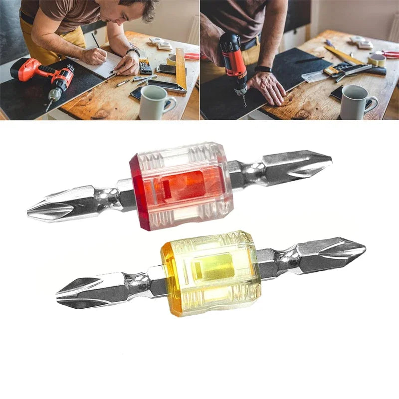 Magnetic Screwdriver Magnetizer and Demagnetizer Tool | 1/4 Inch Bit Holder