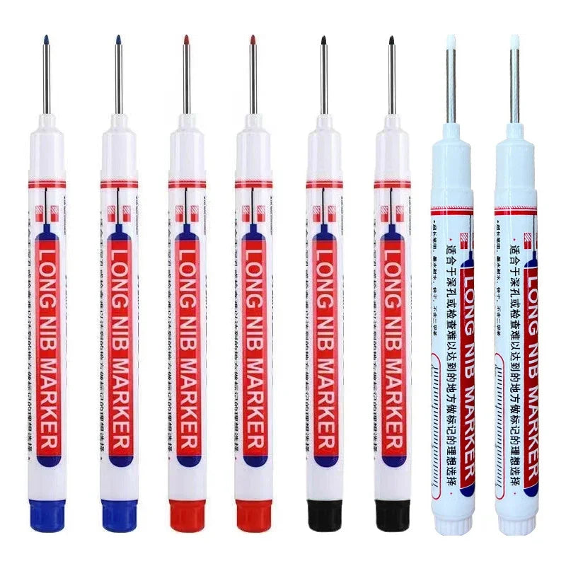 20mm Long Nib Markers for Deep Hole Marking | BSIDE Multi-Purpose Pen Set