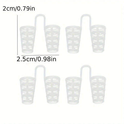 20 Pcs Mini Anti-Snoring Nose Clips | Adhesive Snoring Relief Aid