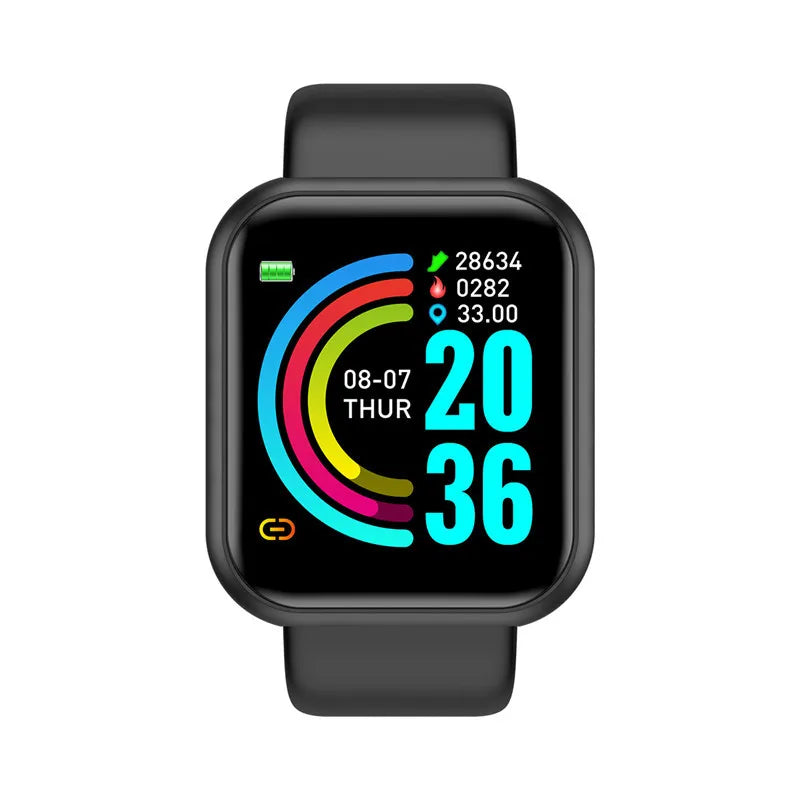 CHAONB Multifunctional Smart Watch for Men Women | Bluetooth Fitness Tracker with Sleep Monitor and Music Player